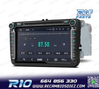 RADIO GPS ANDROID 11 PARA VOLKSWAGEN VW SEAT SKODA CARPLAY F