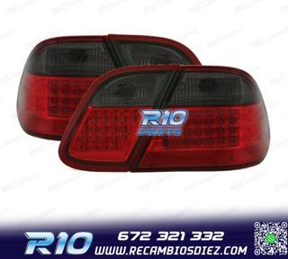 PILOTOS MERCEDES CLK W208 97-02 LED ROJO AHUMADO