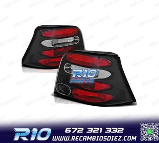 PILOTOS PARA VOLKSWAGEN VW GOLF 4 97-03 FONDO NEGRO
