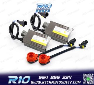 KIT COMPLETO 2 ADAPTADORES D2S Y BALASTROS CANBUS