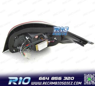 PILOTOS BMW E60 LCI 07-10 SEDAN LED ROJO AHUMADO
