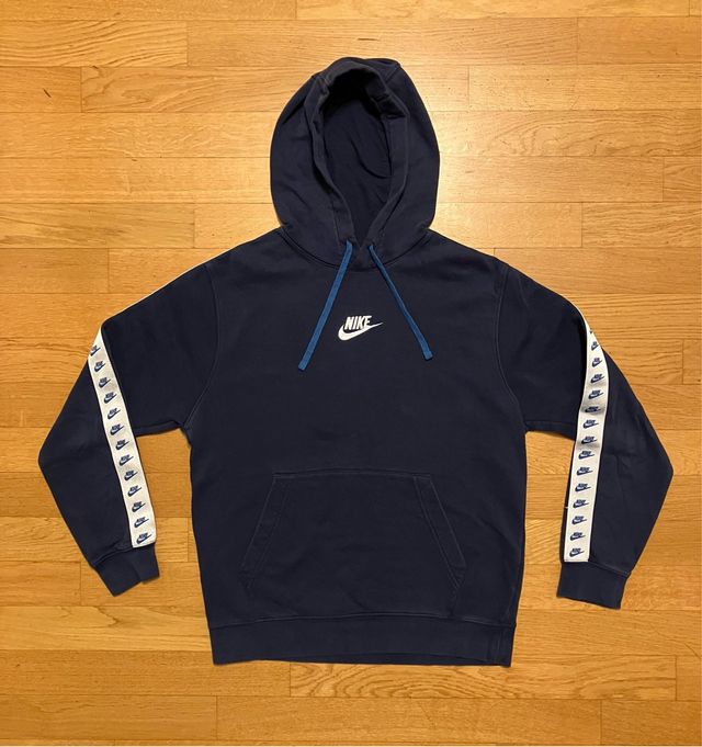 Felpa Nike con cappuccio blu