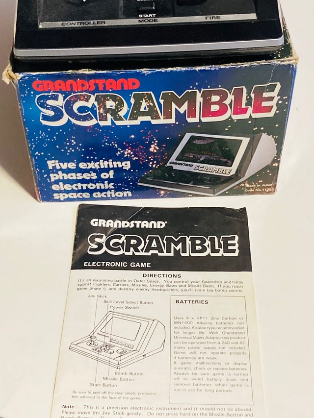 Consola Portátil Grandstand Scramble