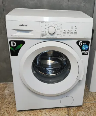 Lavadora Edesa 6kg 1000rpm