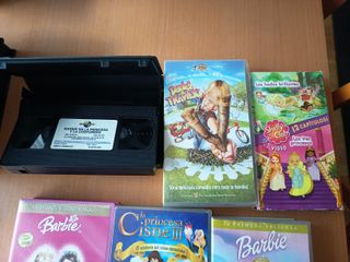Lote 5 Películas Infantiles VHS