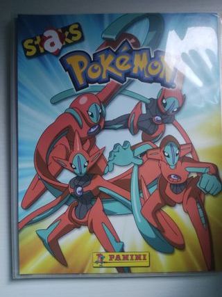 Álbum Pokémon Staks Panini Semi Completo