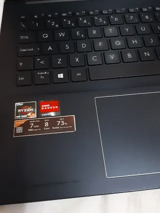 Asus VivoBook Ryzen 5 Negro/Gris