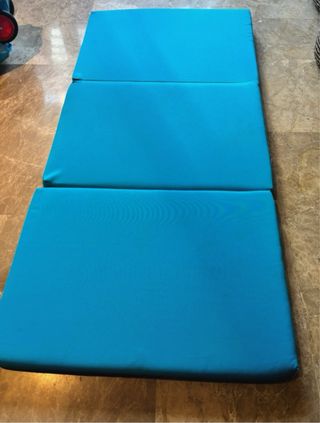 Cuna de viaje doble altura con cambiador y colchón