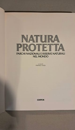 Natura Protetta Parchi nazionali Riserve naturali