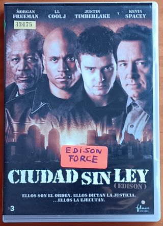 DVD Ciudad sin Ley (Edison)
