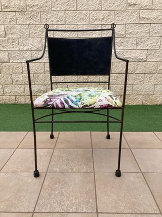 Conjunto 6 Sillas Terraza Metal