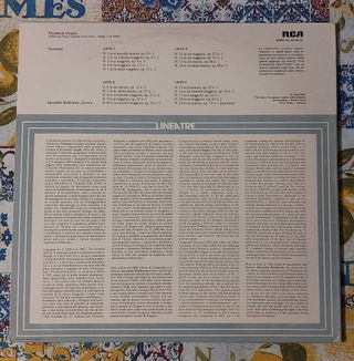 Doppio LP Chopin Notturni Alexander Brailowsky