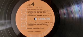 Doppio LP Chopin Notturni Alexander Brailowsky