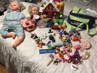 Lotto Giocattoli Vintage Bambole e Accessori