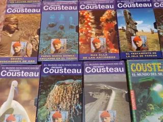 Colección Jacques Cousteau VHS Documentales
