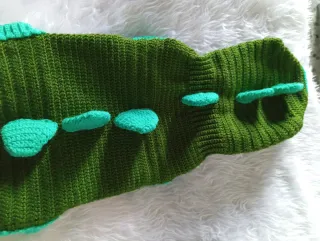 Ropa para Perro Dinosaurio Verde