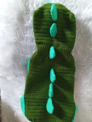 Ropa para Perro Dinosaurio Verde