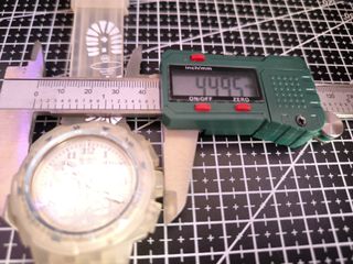 Swatch Chrono Transparent Footsteps 45mm