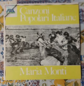 LP Maria Monti Canzoni Popolari Italiane