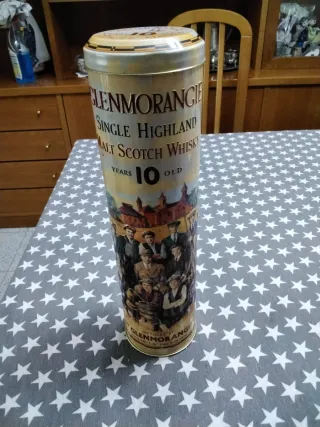 Caja metálica vacía de Glenmorangie Single H.