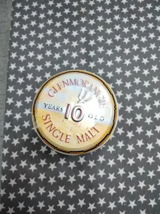 Caja metálica vacía de Glenmorangie Single H.