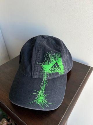 Cappello Adidas vintage nero e verde