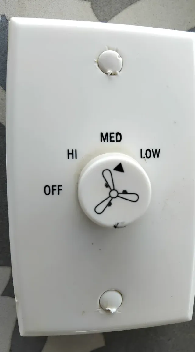 Ventilatore soffitto metallo bianco