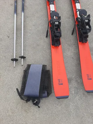 Esquís de travesía y Skimo casi nuevos wedze 