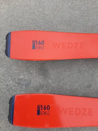 Esquís de travesía y Skimo casi nuevos wedze 