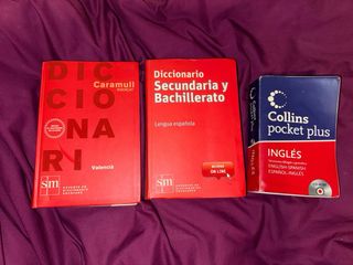 Pack de tres diccionarios + uno de regalo.