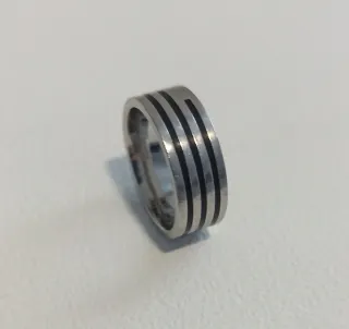 Anillo Adolfo Domínguez Talla 20 Acero