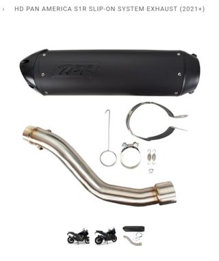 Silencioso Escape Harley Pan América TBR S1R