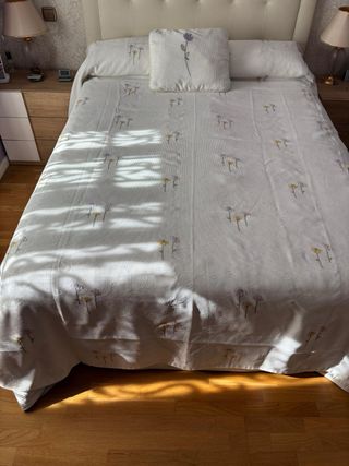 Colcha Cama 135cm Flores