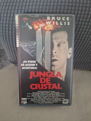 Jungla de Cristal VHS Bruce Willis