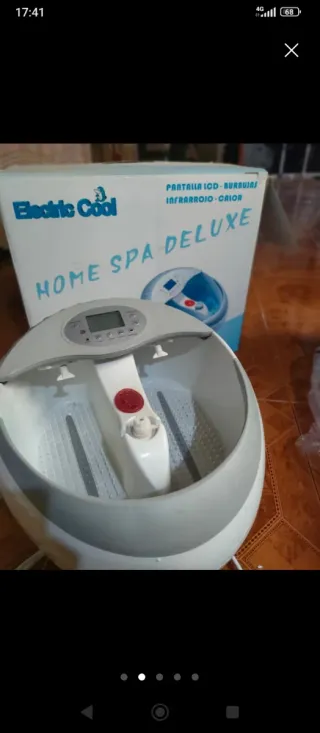 Spa para pies Electric Cool Home Spa Deluxe