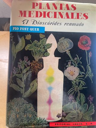 PLANTAS MEDICINALES 1 VOL. DISCORIDES RE