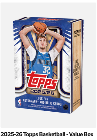 2025-26 Topps Baloncesto - Caja Valor
