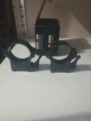 Anillas Optik Arms 34mm Desmontables