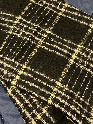 Sciarpa invernale Carpisa nero e giallo