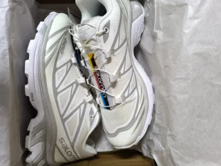 Zapatillas Salomon XT-6 Talla 44 Gris/Blanco