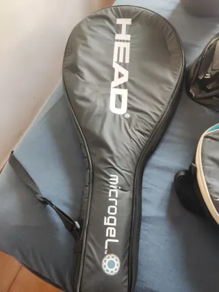 3 Raquetas Frontenis/Tenis con Fundas