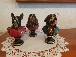 Figuras Perros Estilo Vintage