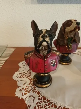 Figuras Perros Estilo Vintage