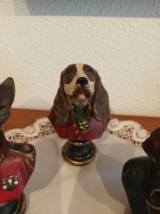 Figuras Perros Estilo Vintage