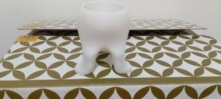 Vasetto Gattino Bianco Stampa 3D