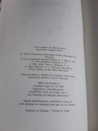 EL TAMBOR DE HOJALATA, de Günter Grass.