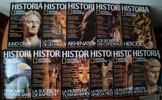 11 revistas Historia National Geographic