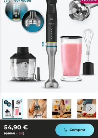 Batidora Cecotec Katana 1500W