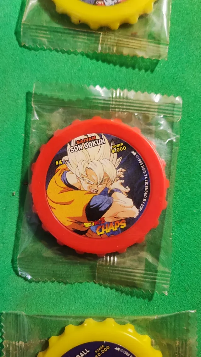 Chapas Dragon Ball Z Son Goku Saiyan