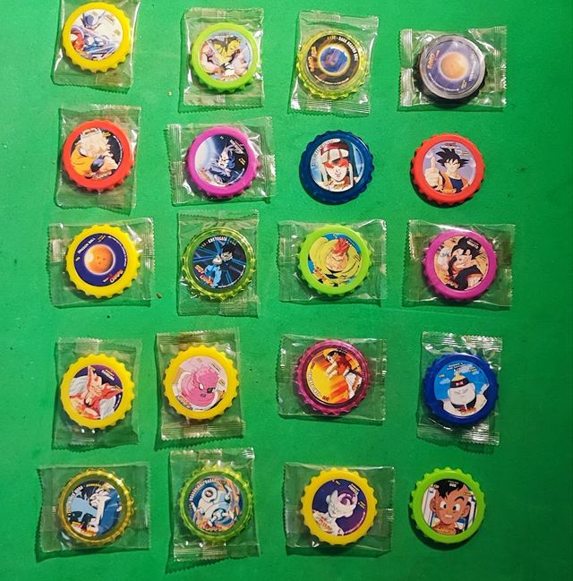 Chapas Dragon Ball Z Son Goku Saiyan
